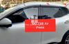 Picture of MG HS - TXR Premium Quality Window Visor / Air Press With Steel Chrome (6pc in Set)