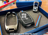 Picture of 3 in 1 Offer - Elantra / Sonata / Sportage / Tucson / Civic / Corolla / MG / Alto / Reborn / Rebirth / Swift Car Remote Key Metal Covers + Push Start Button Cover with Logo + Door Guard