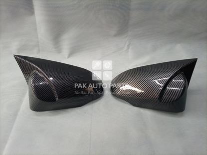 Picture of Toyota Vitz 2015-22 Side Mirror Carbon Cover Set
