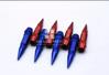 Picture of Wheel Air Nozzles 4Pcs Long Spiked Valve For Cars & Bike | Red Color