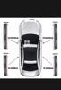 Picture of 4Pcs Car Door Sill (TRD) Carbon Fiber Stickers Water Proof & Dust Proof.