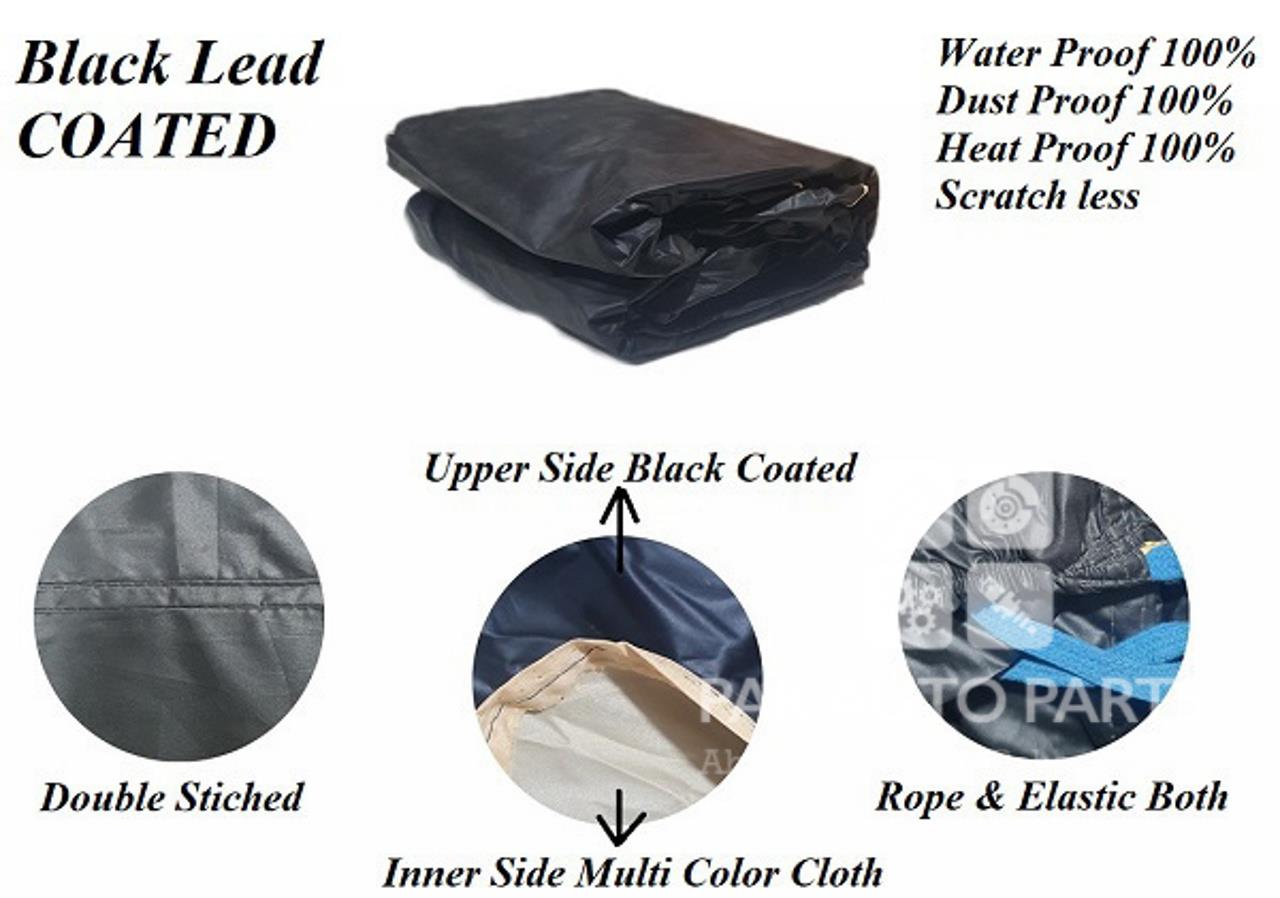Picture of New Suzuki Alto 2016-2023 | Black Lead Coated Body Cover | Double Stitched | Water & Dust Proof 100% | Premium Quality | Bag Packing.