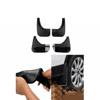 Picture of Modern Mud Flap For Honda City 2009-2021 4 Pcs Set With Screw| Non-Broke able |  Genuine fitting | Premium Quality | Box Packing