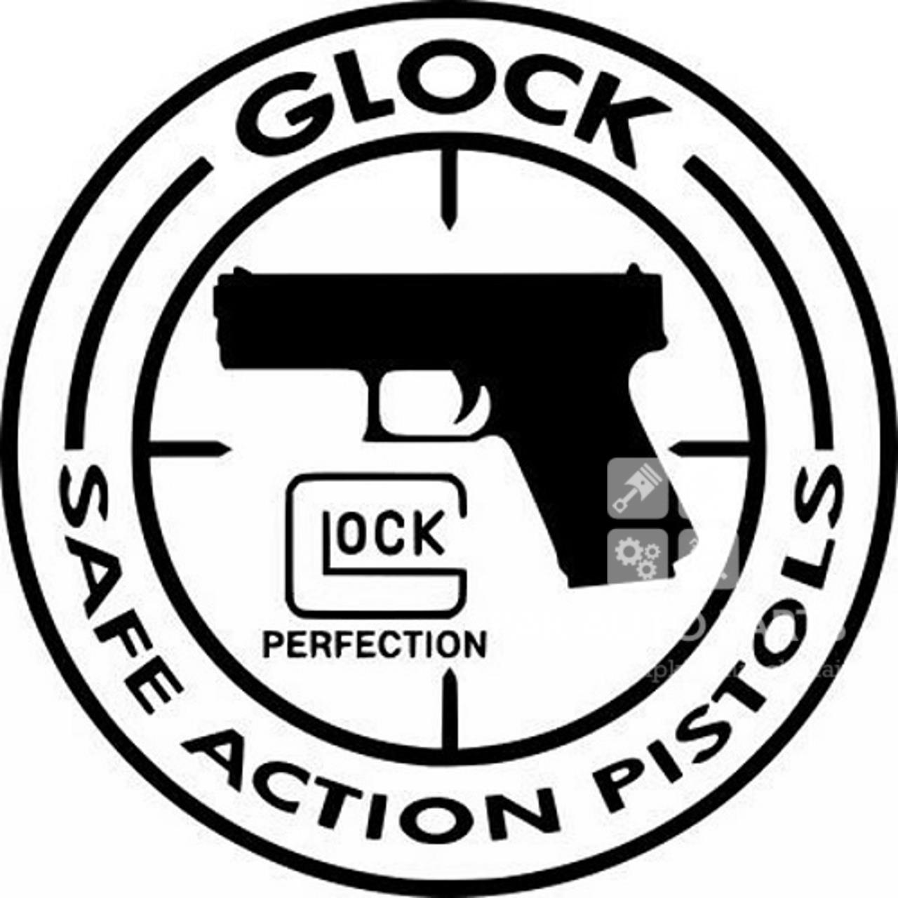 Picture of Car G- Lock Sticker 4.5 X 4.5 Inches | Dual lamination | Waterproof / Weatherproof.