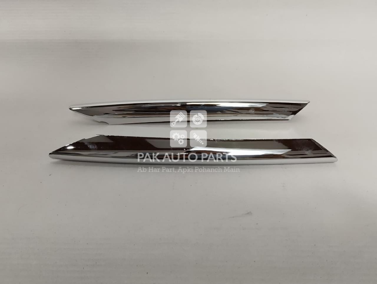 Picture of Honda Civic 2016-2022 Front And Rear Fog Light Chrome Complete Set