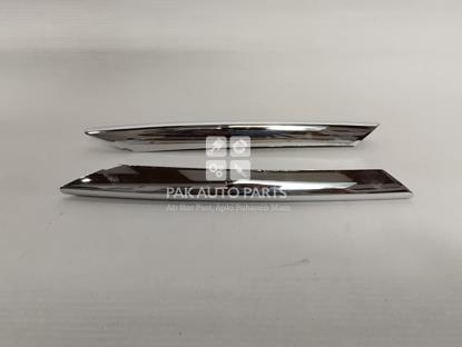 Picture of Honda Civic 2016-2022 Front And Rear Fog Light Chrome Complete Set