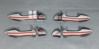 Picture of Toyota Corolla 2014-23 Handle Cover Carbon Fiber (8pcs)