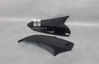 Picture of Honda Civic 2016-2021 Side Mirror Cover Batman Style Glossy Black