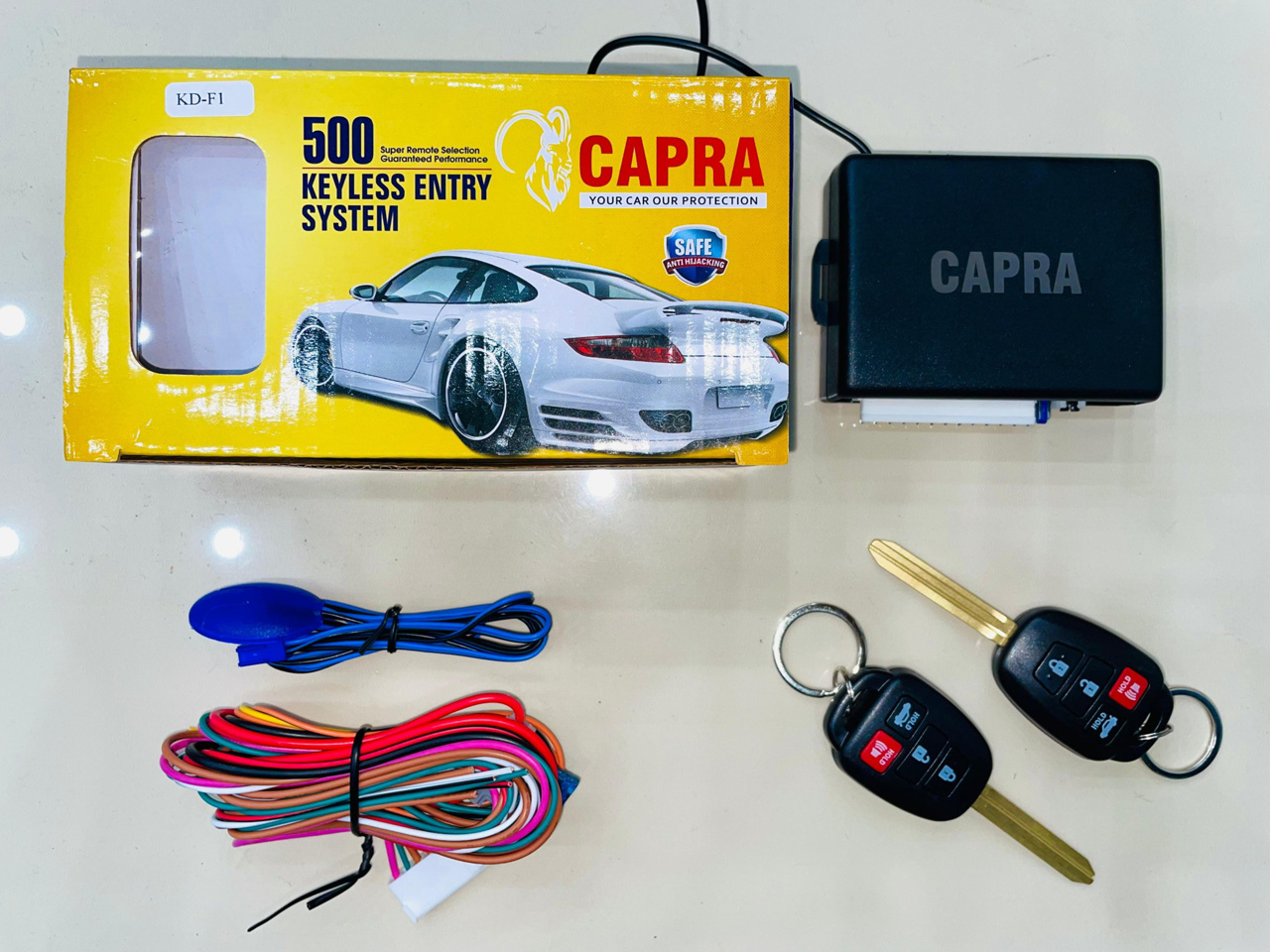 Picture of Capra Keyless Entry System, Heavy Duty 13 Pin | Model KD-F1