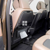 Picture of Car Tissue Napkin Holder Dispenser for Sun Visor (Beige, Black)