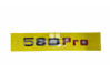 Picture of DFSK GLORY 580 PRO REAR EMBLEM LOGO BADGE CHROME (580 PRO)