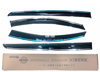 Picture of Kia Sportage Door Window Visors Air Press Set With Chrome Lining | Model 2019~