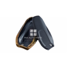 Picture of Peugeot 2008 TPU Key Cover Remote Case Protector, Black n Gold | Model 2022~