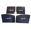 Picture of Suzuki Alto Window Shades Curtains Set of 4 Pcs, Black | Model 2019~