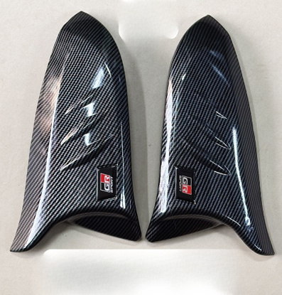 Picture of Toyota Fortuner and Hilux Revo 2016-2026 Carbon Fiber Batman Style Side Mirror Covers (Set)