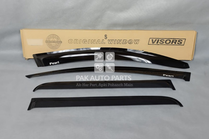 Picture of Prince Pearl 2019-2026 Window Visors Set Air press With Logo