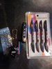 Picture of 3 in 1 Offer - Elantra / Sonata / Sportage / Tucson / Civic / Corolla / MG / Alto / Reborn / Rebirth / Swift Car Remote Key Metal Covers + Push Start Button Cover with Logo + Door Guard