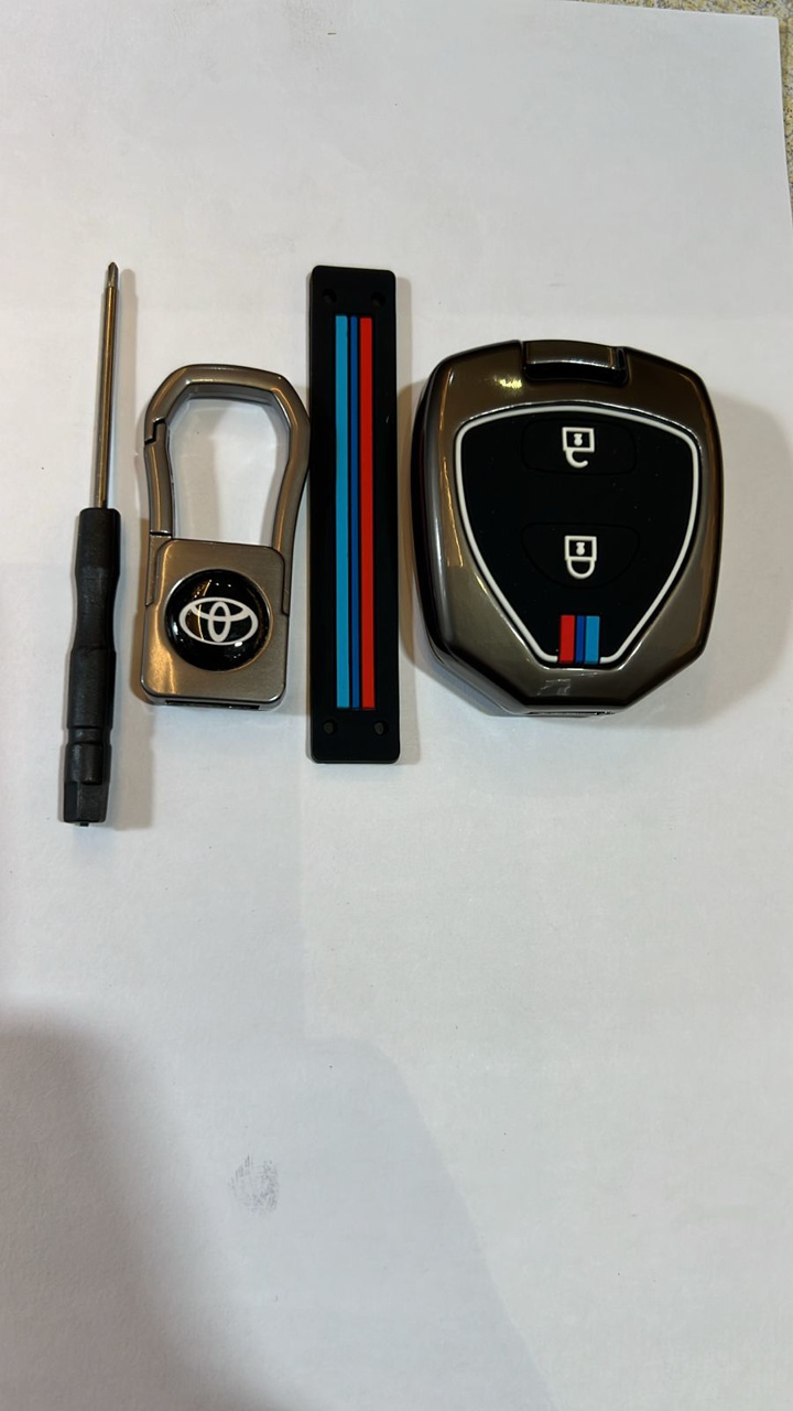 Picture of Toyota Vitz 2006-2013 Metal Zinc Key Cover