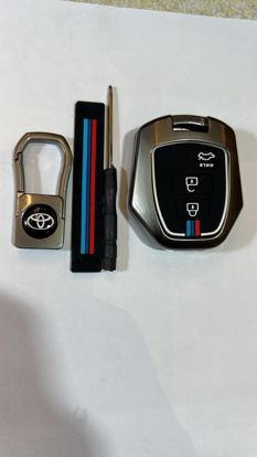 Picture of Toyota Yaris 1.3 2021-2026 Metal Zinc Key Cover
