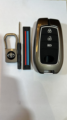 Picture of Toyota Hilux Revo 2016-24 Metal Zinc Key Cover
