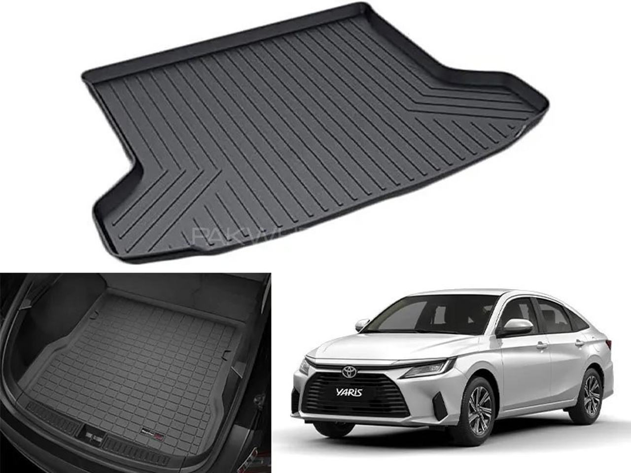 Picture of Car Trunk Mat Abs Plastic Toyota Yaris