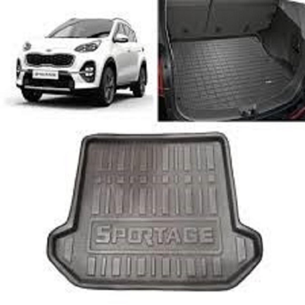 Picture of Car Trunk Mat Abs Plastic Kia Sportage