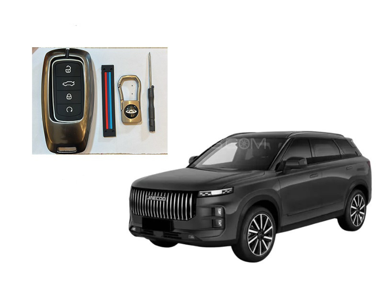 Picture of JAECOO J7 Metal Zinc Key Cover