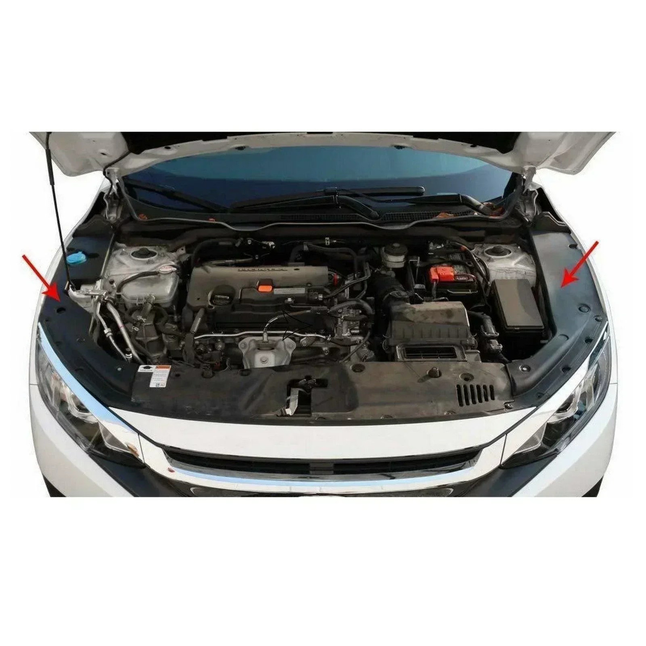 Picture of Honda Civic X Engine Cover Insulation Sheet | Bonnet Heat Insulation Pad | Genuine Fit | Premium Quality | 2016-2021