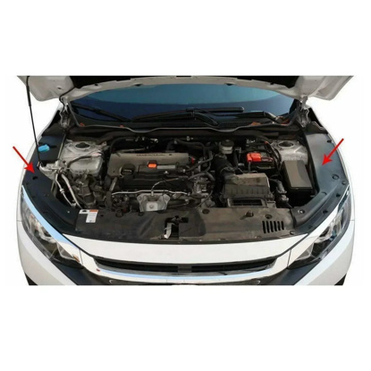 Picture of Honda Civic X Engine Cover Insulation Sheet | Bonnet Heat Insulation Pad | Genuine Fit | Premium Quality | 2016-2021