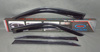 Picture of Daihatsu Coure Window AirPress Door visor Set With Chrome Lining