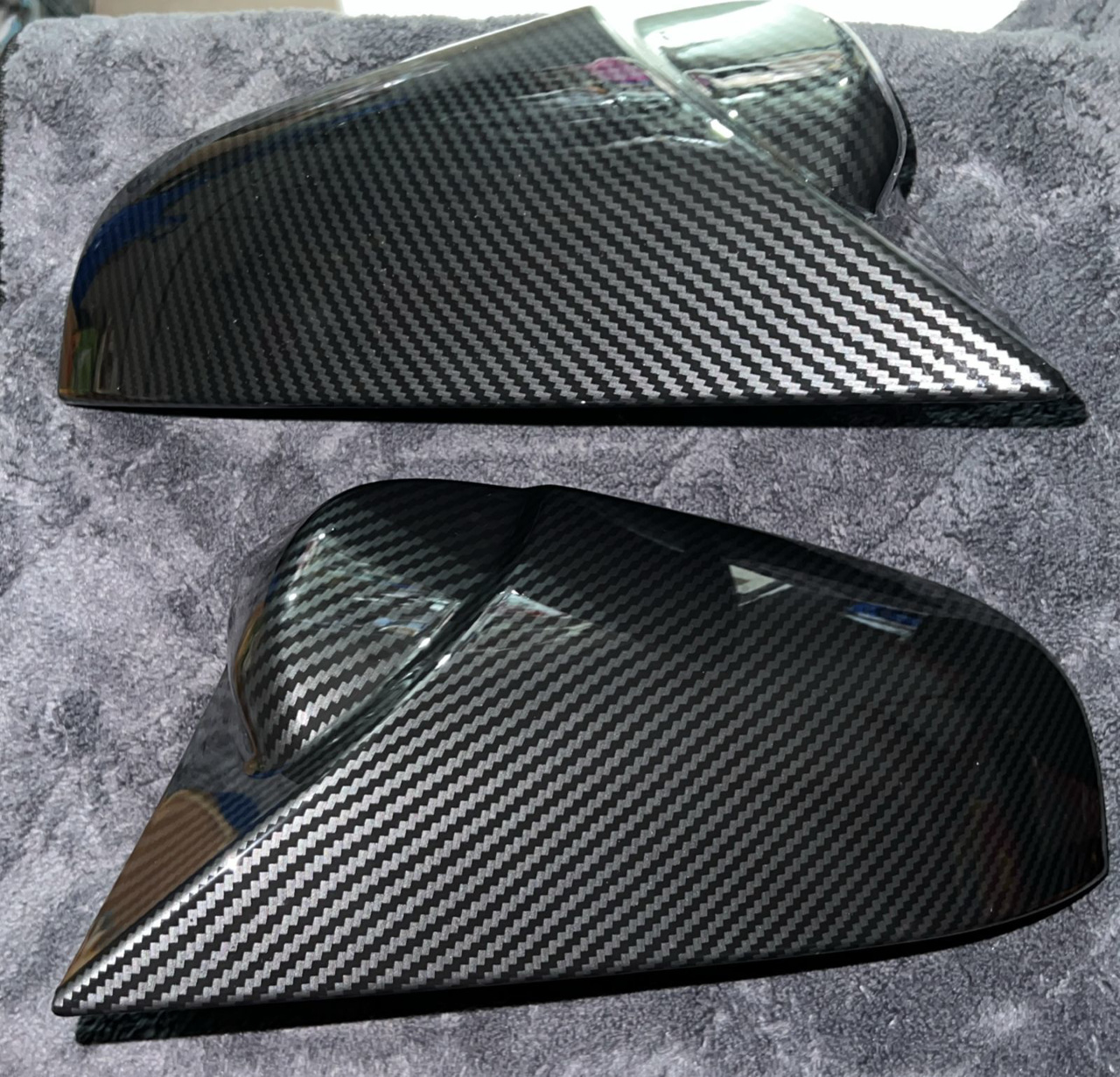 Picture of Car Door Mirror Cover Carbon Toyota Corolla 15