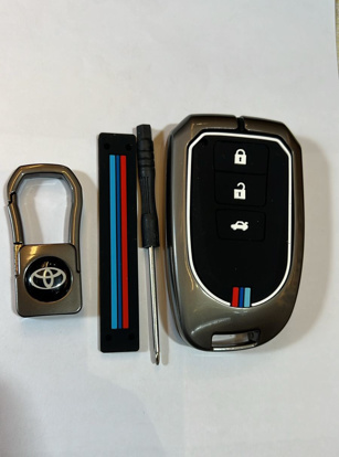 Picture of Toyota Yaris 1.5 Metal Zinc Key Cover