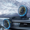 Picture of Sogo Car Fan Dual Head  2 speed Adjustment Car Cooling Fan Strong Wind Cooling Fan
