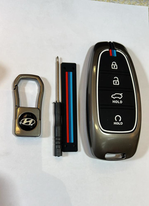 Picture of Hyundai Sonata 2021-2024 Metal Zinc Key Cover