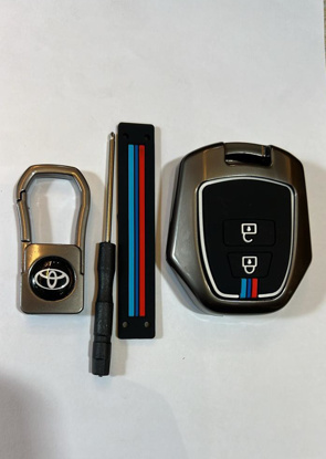 Picture of Toyota Vitz 2014-2018 Metal Zinc Key Cover